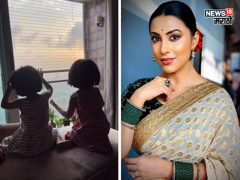 पण मराठीतही स्टारकिड्सची काही कमी नाही. अशाच दोन स्टारकिड म्हणजे अभिनेत्री क्रांती रेडकरच्या मुली छबील आणि गोदो. गेली अनेक वर्ष कॅमेरामागे असणाऱ्या छबील आणि गोदो अखेर कॅमेरासमोर आल्या आहेत. अभिनेत्री क्रांती रेडकरनं तिने दोन्ही जुळ्या मुलींचा चेहरा अखेर तिच्या लाडक्या चाहत्यांना दाखवला आहे.