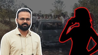 'ती' कोण? लातूर कार जळीत कांडातला गणेश एका मेसेजमुळे सापडला, मृत व्यक्तीची ओळखही