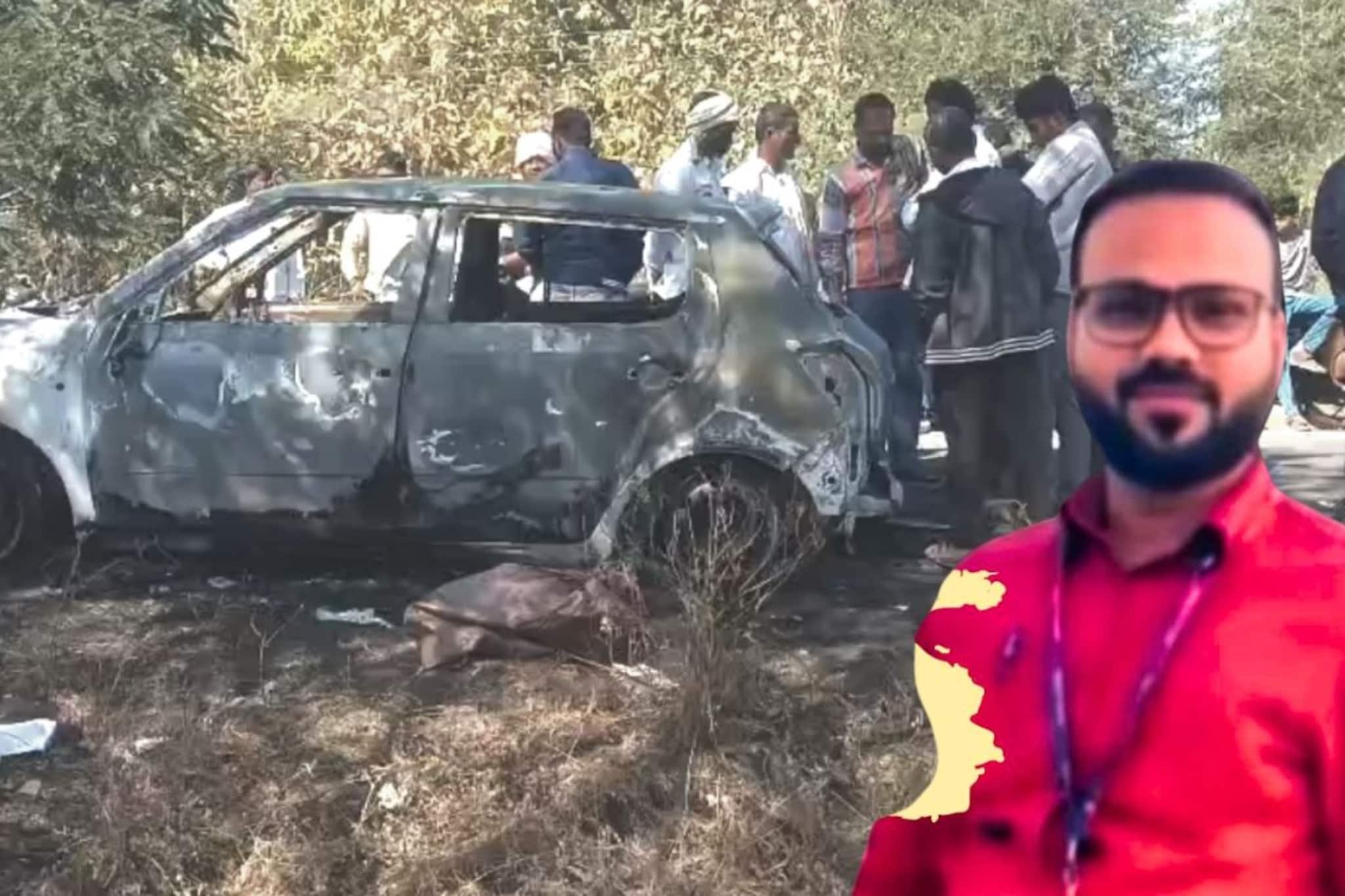 लातूर कार जळीत कांडाला धक्कादायक वळण, मृत गणेश चव्हाण जिवंत सापडला लातूर कार जळीत कांडाला धक्कादायक वळण, मृत गणेश चव्हाण जिवंत सापडला