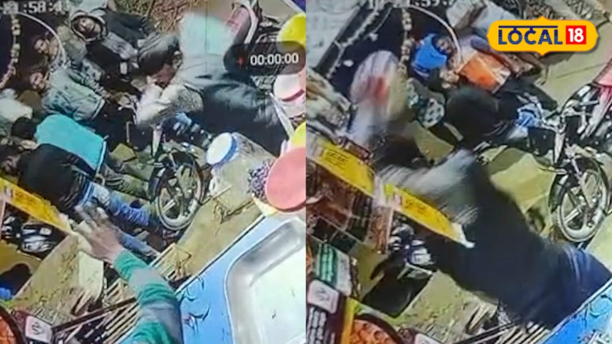 'सिगरेट नाही...' पुण्यात मद्यपी तरुणाचा भररस्त्यात धिंगाणा; किराणा दुकानाचे नुकसान, घटना CCTV मध्ये कैद! 'सिगरेट नाही...' पुण्यात मद्यपी तरुणाचा भररस्त्यात धिंगाणा; किराणा दुकानाचे नुकसान, घटना CCTV मध्ये कैद!