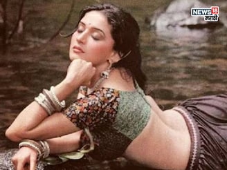 माधुरी दीक्षितचं डबल मीनिंग गाणं, 32 वर्षांनीही मुलांसोबत पाहता येणार नाही!