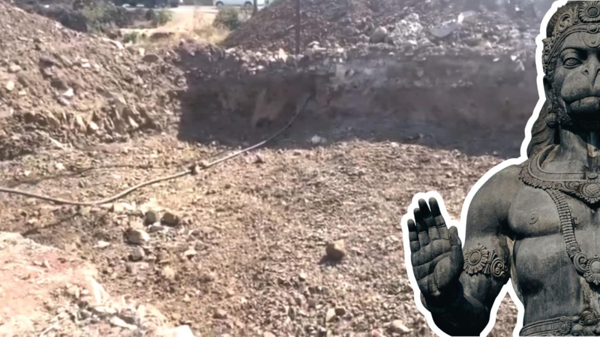 Pune: हनुमान मंदिरासाठी खोदकाम सुरू असताना सापडली प्राचीन मूर्ती, गावकऱ्यांची एकच गर्दी, पहिले PHOTOS