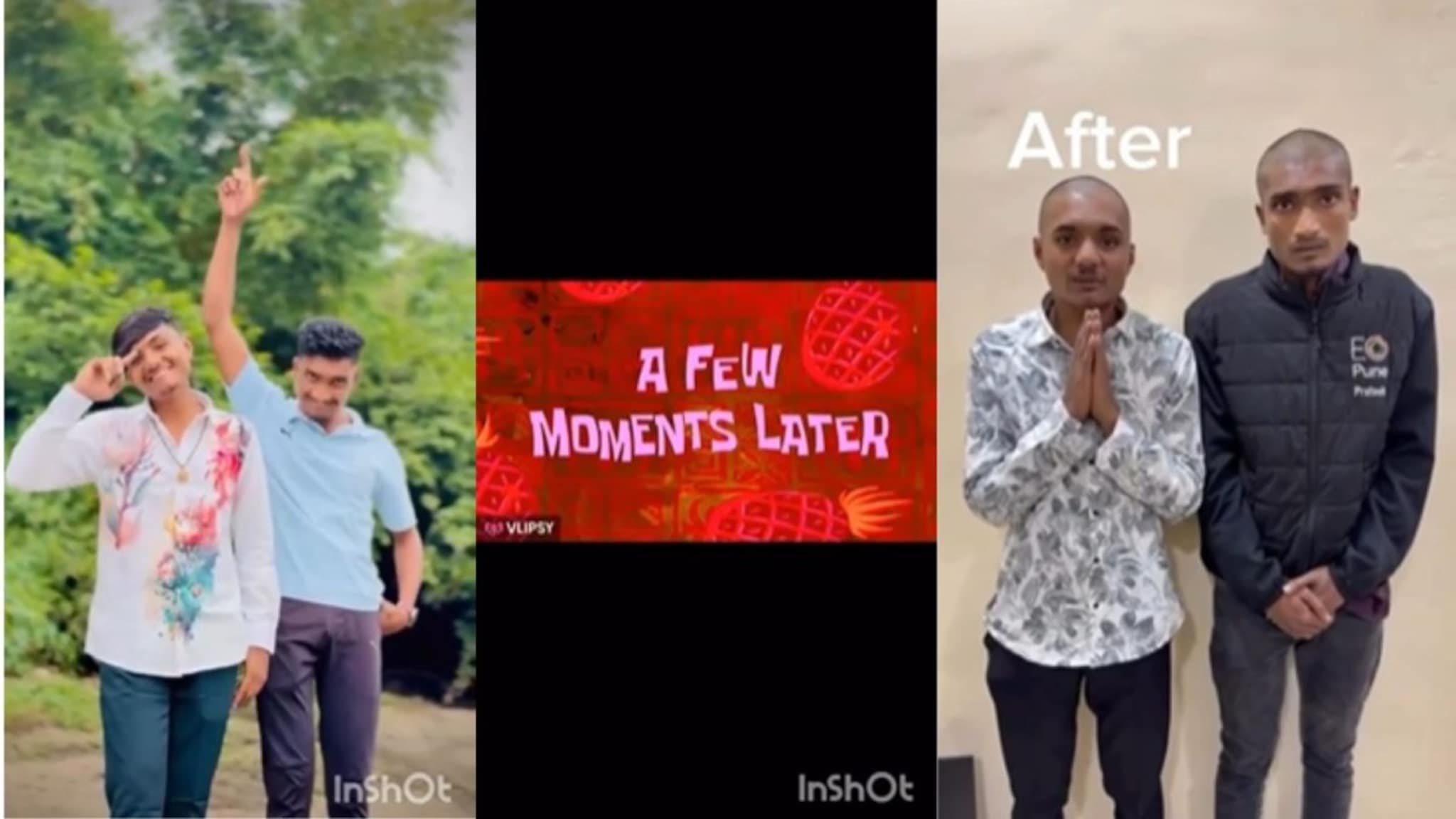 'दो भाई, दोनो तबाही', गुन्हेगारीचे रील बनवणाऱ्या दोघांचा पुणे पोलिसांनी उतरवला माज, थेट मुंडन करून...