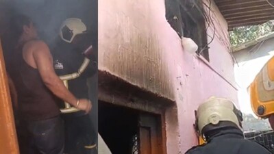 Tragedy in Bhandup: Homeowner Electrocuted While Battling House Fire