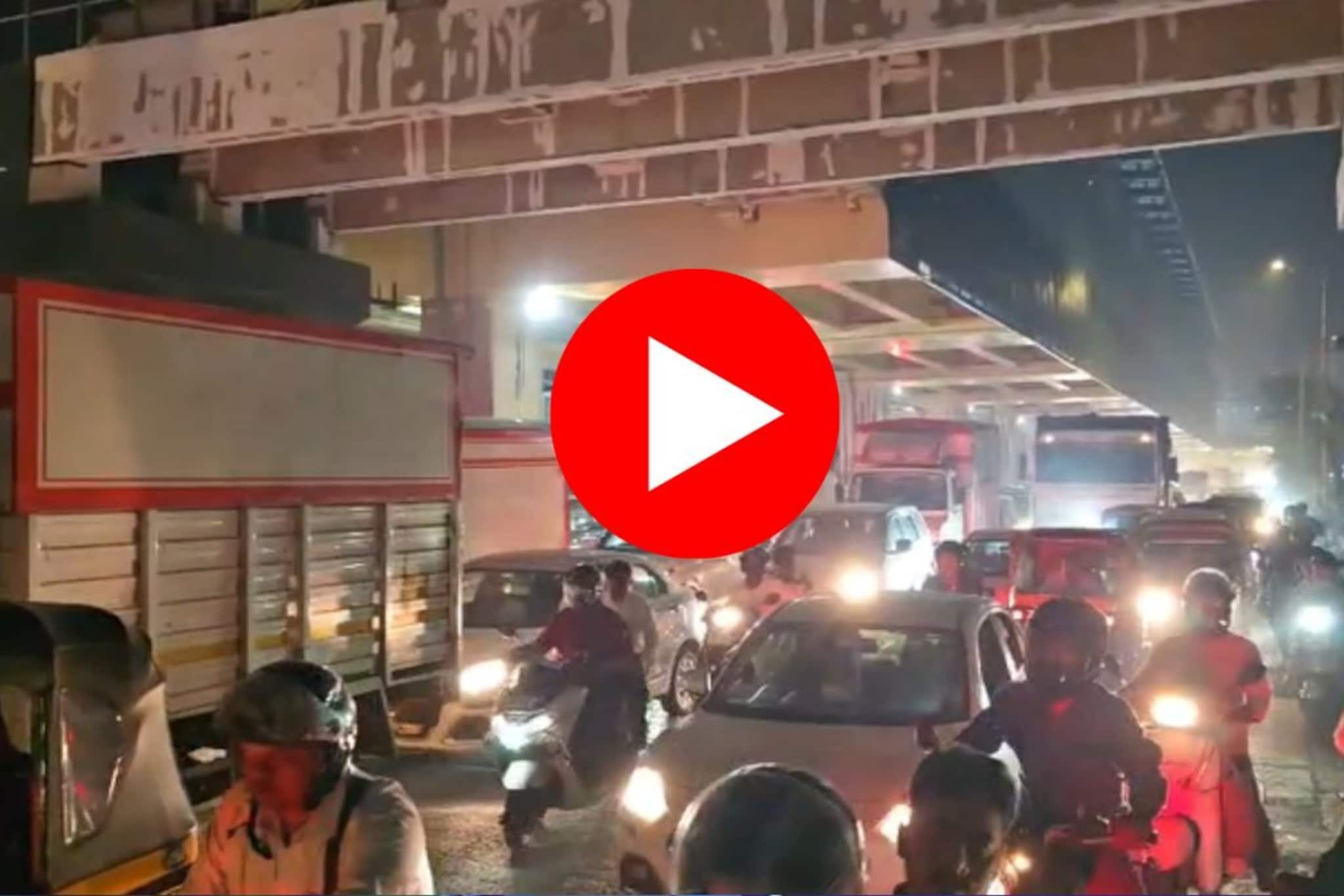 VIDEO : थर्टी फर्स्टच्या रंगात भंग, मुंबईकरांची  डोकेदुखी वाढली, वर्षाच्या शेवटच