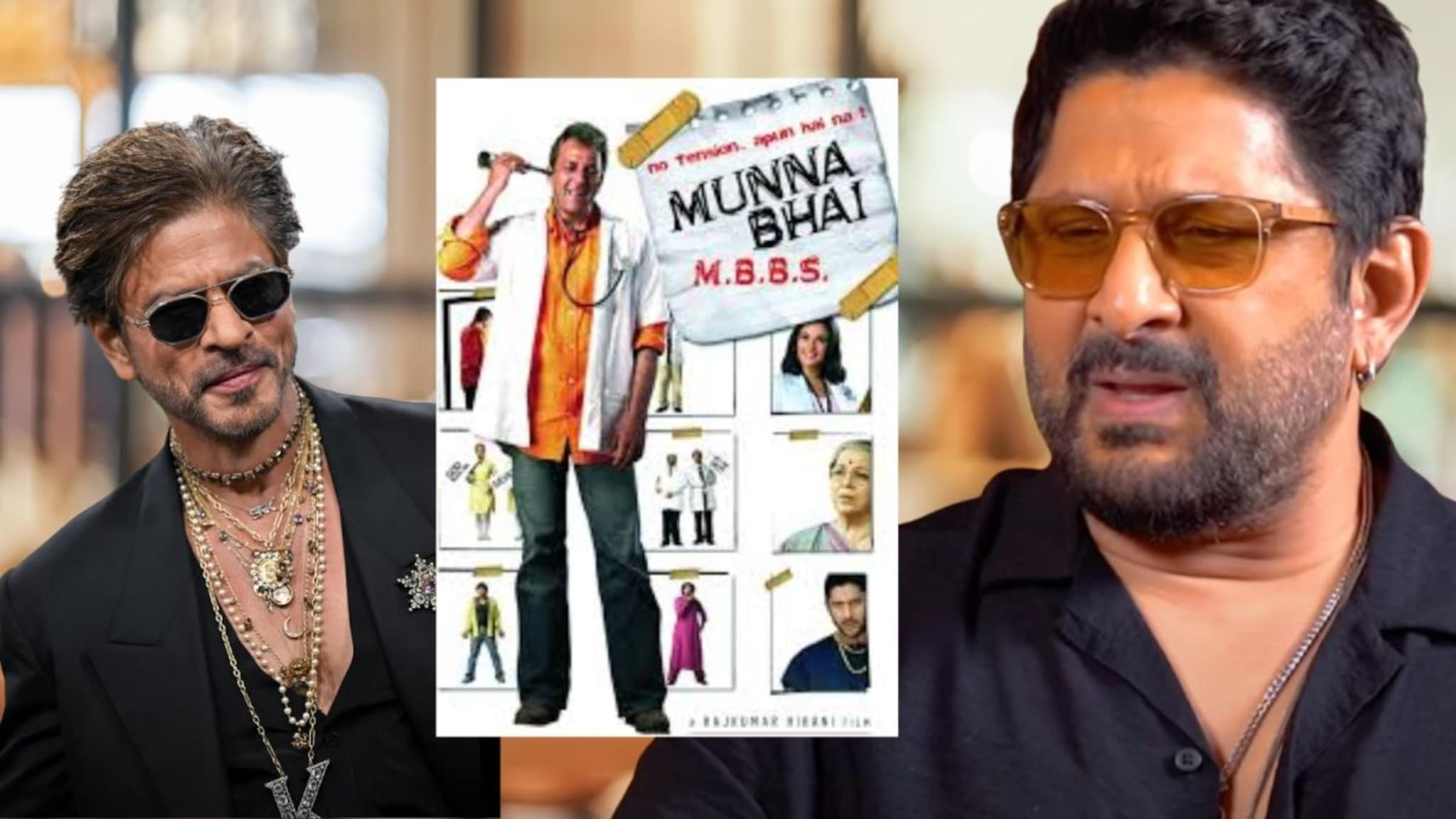 शाहरुख खानमुळे संजय दत्तचा 'मुन्नाभाई 3' बनू शकला नाही? अर्शद वारसीचा धक्कादायक खुलासा