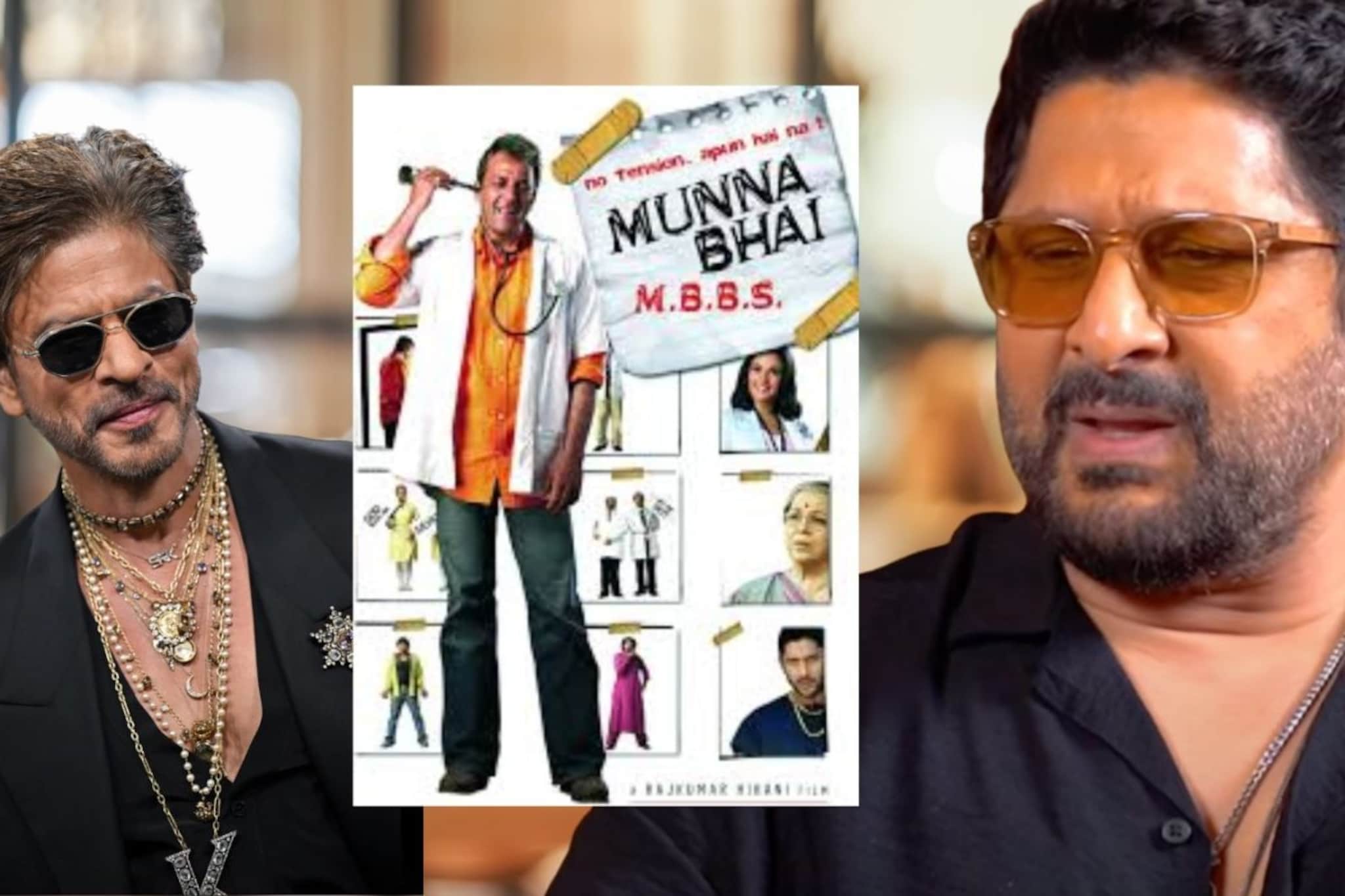 शाहरुख खानमुळे 'मुन्नाभाई 3' बनू शकला नाही? अर्शद वारसीचा धक्कादायक खुलासा