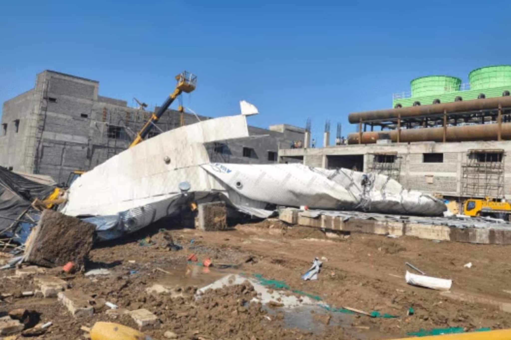 नागपूरच्या बुटीबोरी MIDCत भीषण दुर्घटना; टँक टॉवर कोसळून 6 मजुरांचा मृत्यू, 9 जख