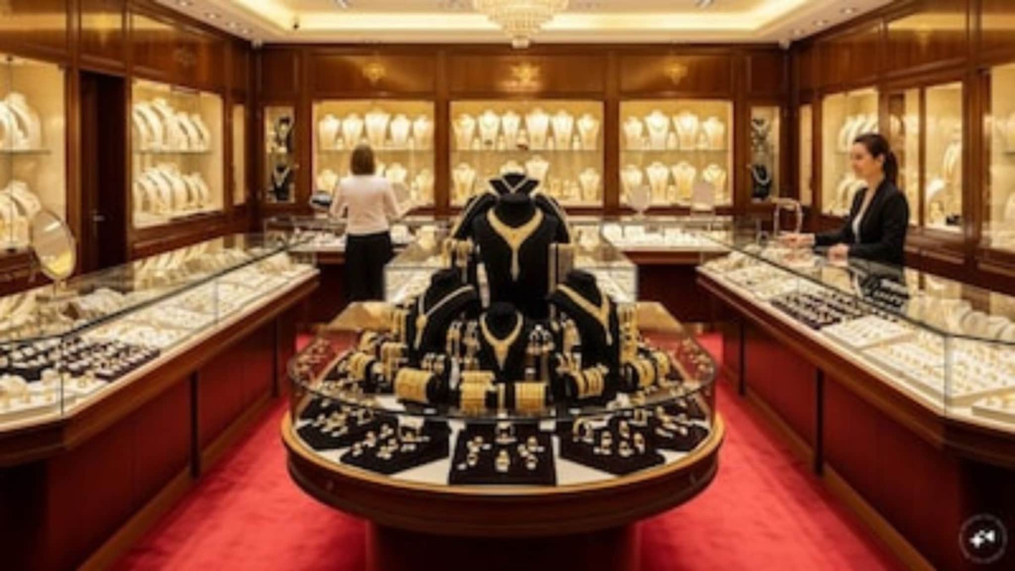 नवी मुंबईतल्या ज्वेलर शॉपवर दरोडा, बंदूक घेऊन चौघं घुसले, 28 लाखांचा ऐवज लंपास