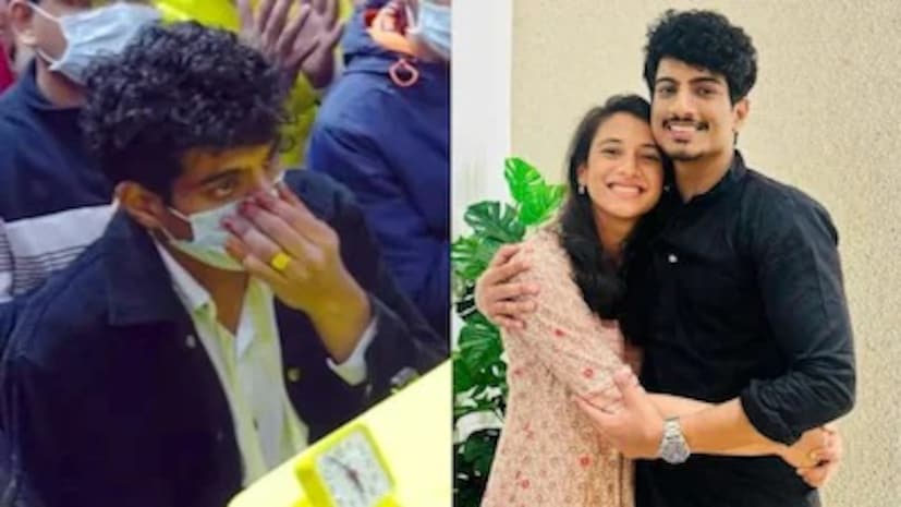 वडिलांच्या तब्येतीचे कारण दिले जात असले तरी, काही दिवसांपूर्वी पलाशच्या एका महिलेसोबतच्या चॅटचे स्क्रीनशॉट व्हायरल झाले होते, ज्यामुळे पलाशवर चीटिंग केल्याचा आरोप होत आहेत. या पार्श्वभूमीवर पलाश आश्रमात पोहोचल्याने त्याच्या नात्याबद्दल अनेक तर्कवितर्क लावले जात आहेत.