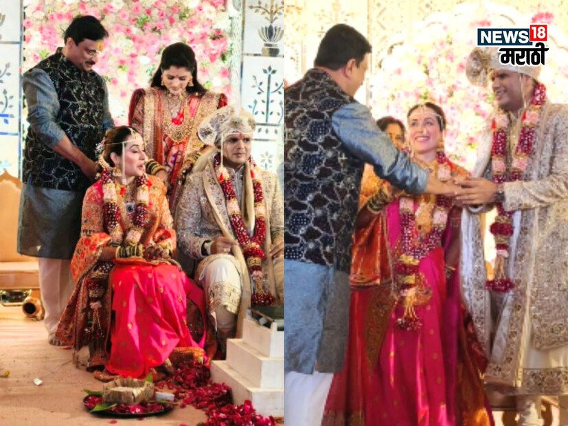 पिंपळकर हे देखील तेजस्विनीच्या लग्नात दिसले. पिंपळकर यांचं तेजस्विनीच्या आईशी खास नातं आहे. पिंपळकर यांनी त्यांच्या सोशल मीडियावर तेजस्विनीच्या लग्नातील फोटो आणि व्हिडीओ शेअर केलेत. त्यात त्यांनी तेजस्विनीशी असलेल्या खास नात्याबद्दलही सांगितलं. 