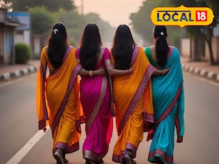 चौंघींचं अजब कृत्य (AI image) 