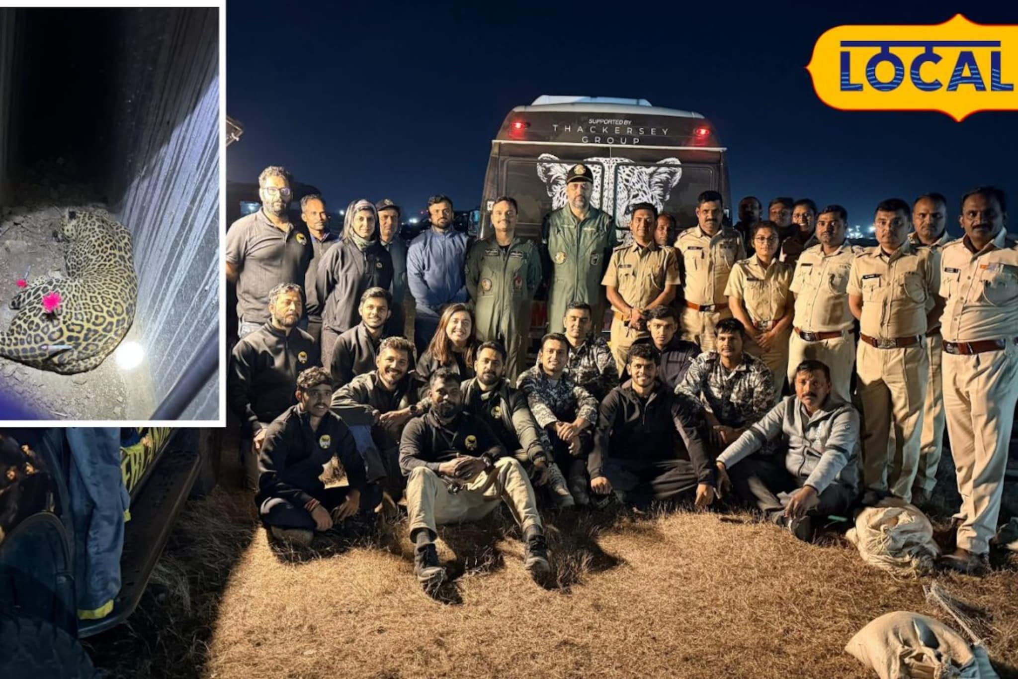 हुश्श! 6 महिने, 80 फूट बोगदा अन् 30 जणांची टीम, पुणे विमानतळावरील बिबट्या जेरबंद