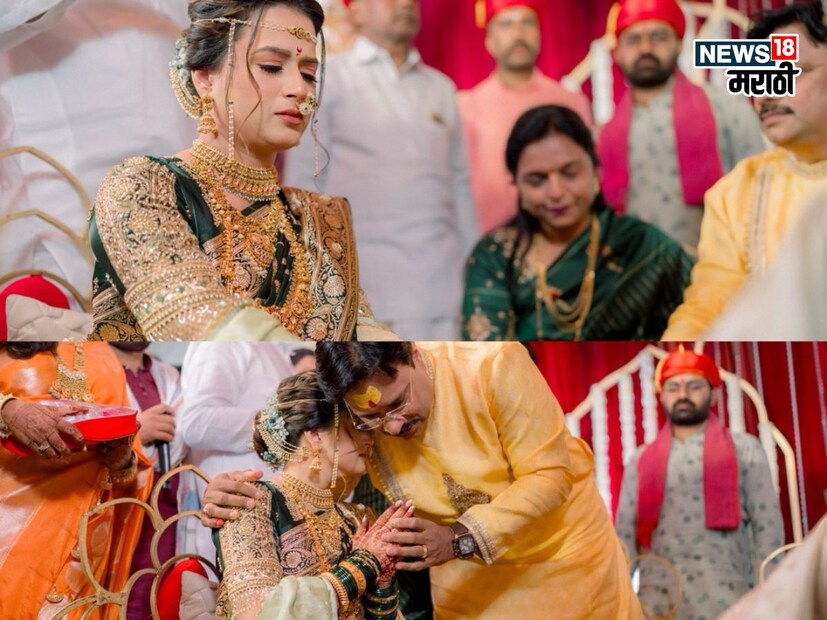 आई वडील असतानाही प्राजक्ताचं कन्यादान प्रसिद्ध वास्तूतज्ञ आनंद पिंपळकर यांनी केलं. आनंद पिंपळकर आणि प्राजक्ता यांनी एका सिनेमात एकत्र काम केलं होतं. त्यात प्राजक्ता त्यांची मुलगी होती. ऑनस्क्रिन नातं त्यांनी ऑफस्क्रिन देखील पार पाडलं. त्यांनी प्राजक्ताला लेकीचा दर्जा देऊन तिचं कन्यादान करण्याचं पुण्य मिळवलं. 