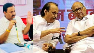 प्रशांत जगताप-अजित पवार -शरद पवार 