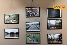 पावसाचे तांडव ते चर्चेचा विषय ठरलेला बिबट्या, पुण्यात इथं भरलंय विविध घडामोडींचे चित्र प्रदर्शन, Video