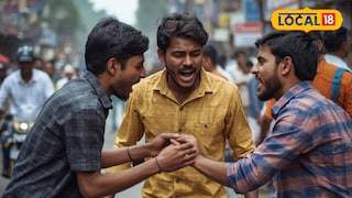 नशेत मित्रावर हल्ला (AI Image) 