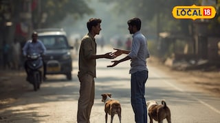 तरुणाला जबर मारहाण (AI Image) 