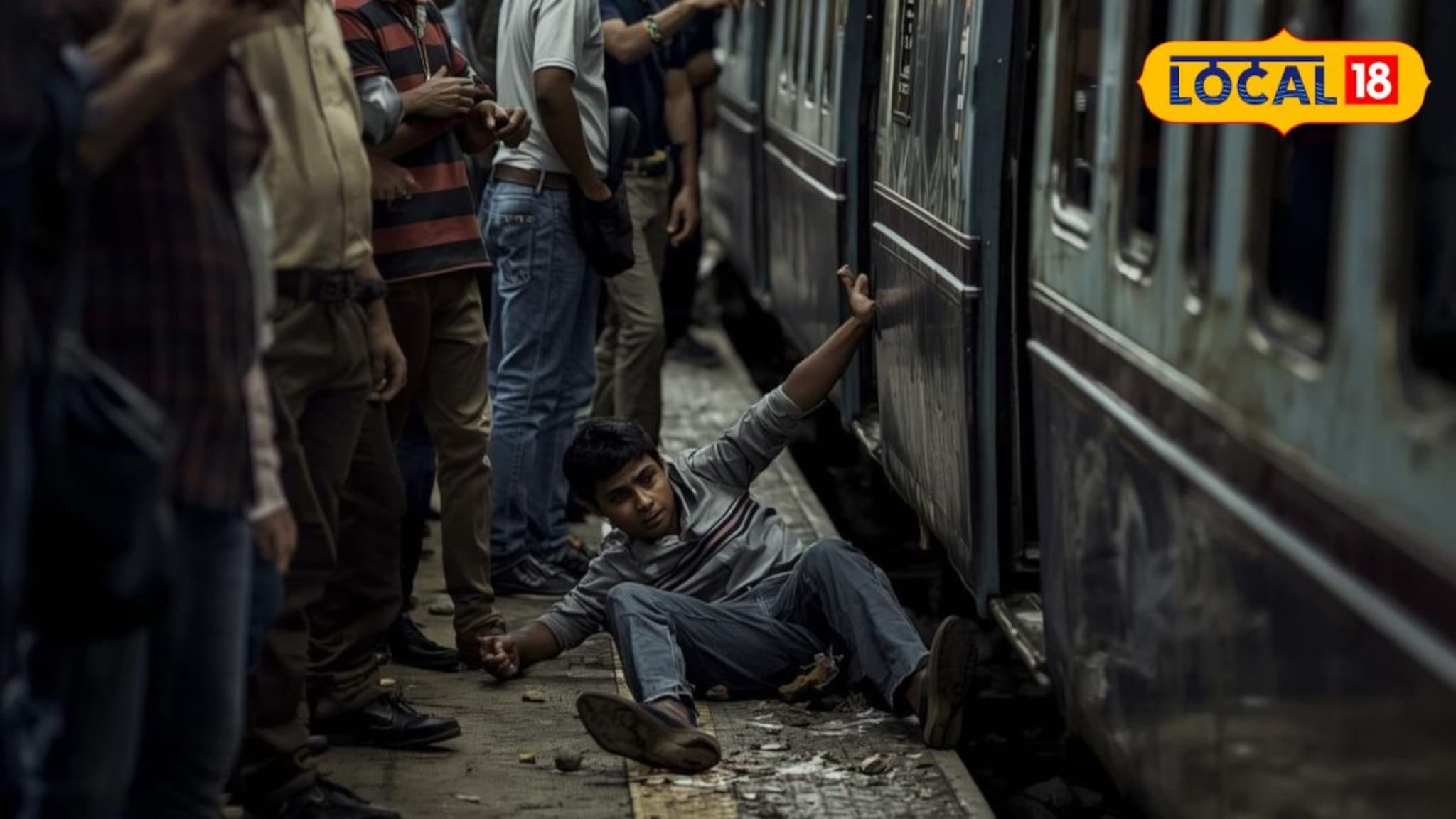 प्रवाशांनो जरा जपून! ट्रेनमधून उतरताना चिरडले पाय, तरुणासोबत भयंकर दुर्घटना