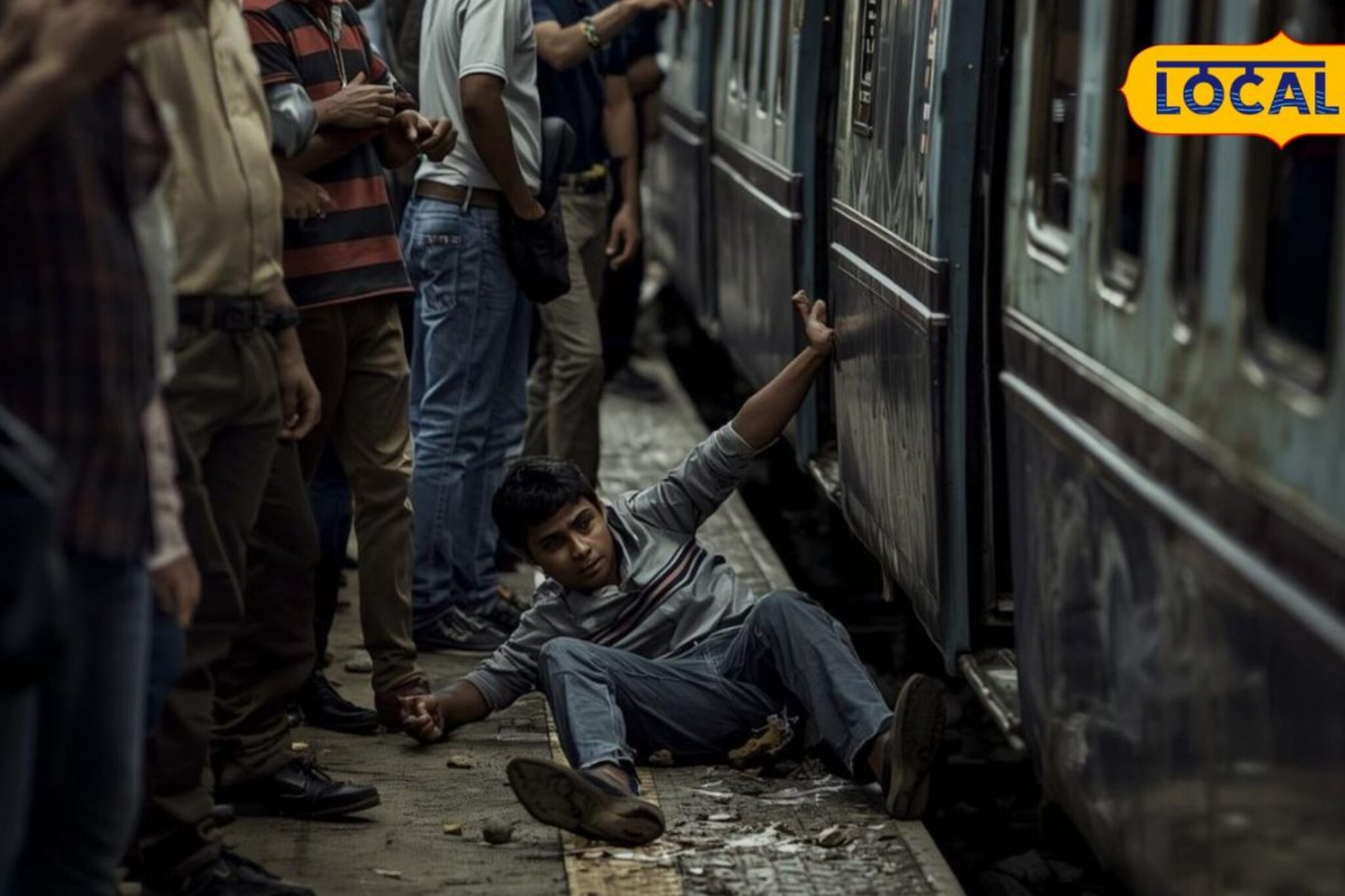 प्रवाशांनो जरा जपून! ट्रेनमधून उतरताना चिरडले पाय, तरुणासोबत भयंकर दुर्घटना