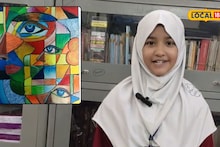 12 वर्षांच्या सिदराच्या कलाकृतीची आंतरराष्ट्रीय झेप, दक्षिण कोरियातील प्रदर्शनासाठी झाली निवड, काय आहे खास? Video