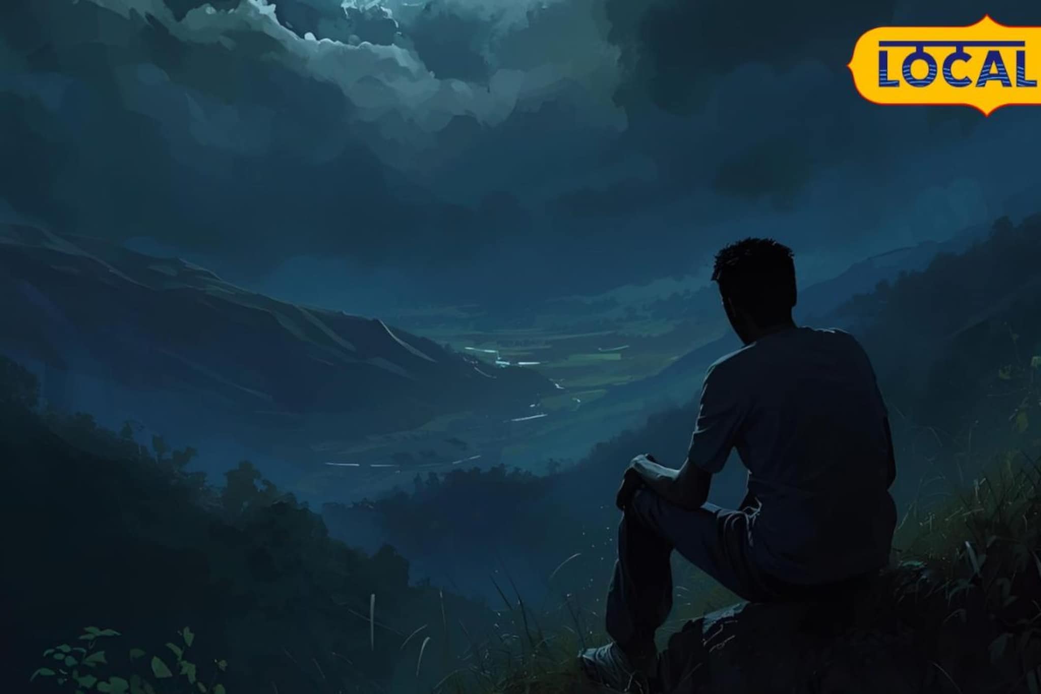 निर्जन परिसर, जंगल, काळोख; कादवे डोंगरावर अडकलेला तो रात्रभर ओरडत राहिला, पण.... निर्जन परिसर, जंगल, काळोख; कादवे डोंगरावर अडकलेला तो रात्रभर ओरडत राहिला, पण....