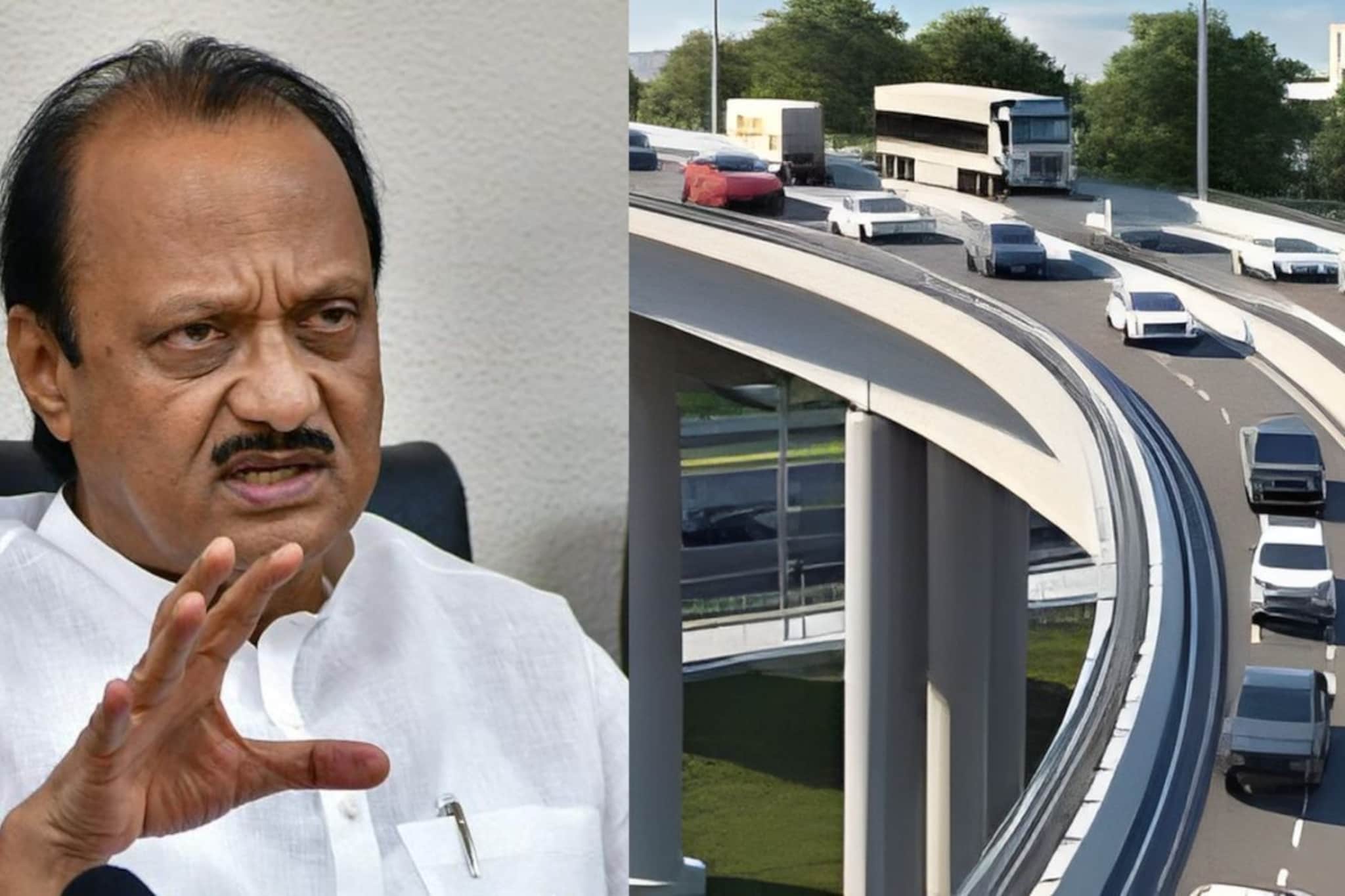 Photo: पुण्यातील भैरोबा नाल्यापासून थेट यवतपर्यंत उड्डाणपूल, अजित पवारांची घोषणा Photo: पुण्यातील भैरोबा नाल्यापासून थेट यवतपर्यंत उड्डाणपूल, अजित पवारांची घोषणा