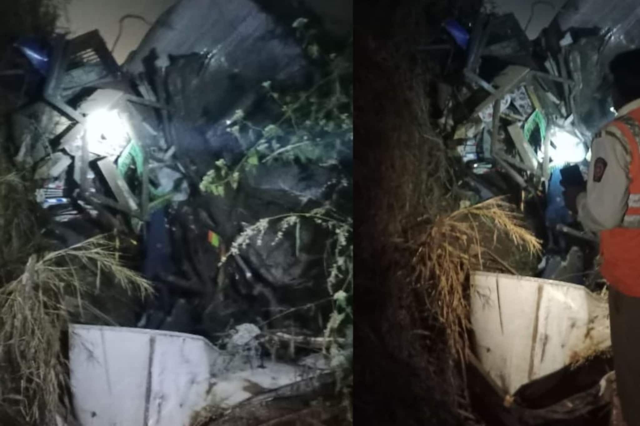 अपघातातून वाचण्यासाठी चालकाची भरधाव गाडीतून उडी, पण मागून येणाऱ्या वाहनाने गेम क अपघातातून वाचण्यासाठी चालकाची भरधाव गाडीतून उडी, पण मागून येणाऱ्या वाहनाने गेम क