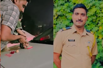 'आज तुझा पहिला वाढदिवस,पण...' पोलीस बापाचं लेकीसाठी काळीज धस्स करणारं स्टेट्स