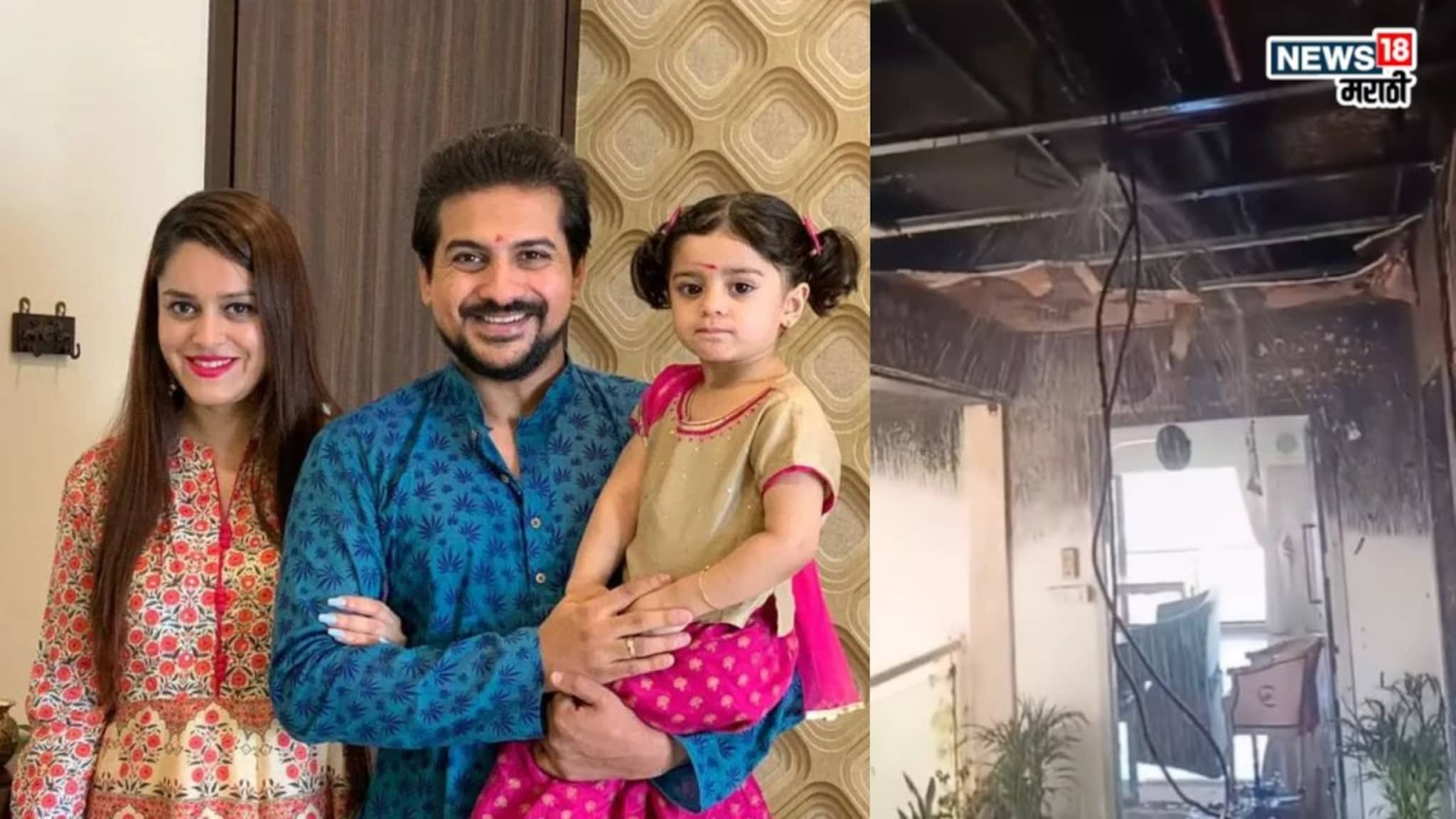बाहेर काळकुट्ट धूर अन् 40 मिनिटांचा जीवघेणा थरार! अखेर पुष्कर जोगने सांगितलं आग लागण्याचं धक्कादायक कारण