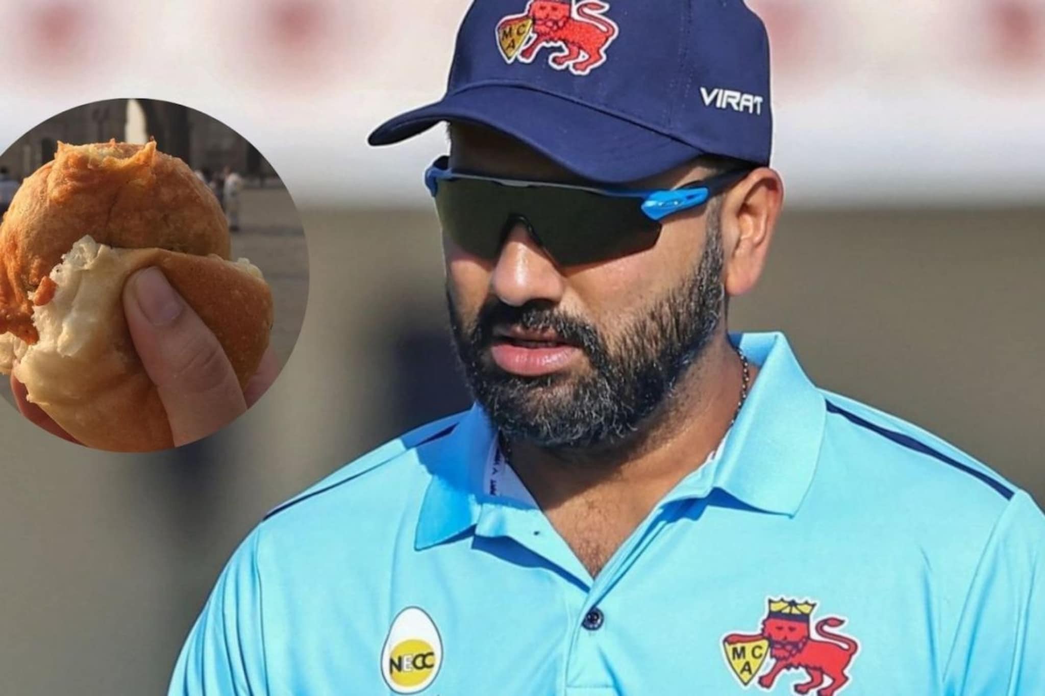 रोहित भाऊ वडापाव खाणार का? चाहत्याच्या ऑफरला  'हिटमॅन'च खतरनाक उत्तर, VIDEO आला