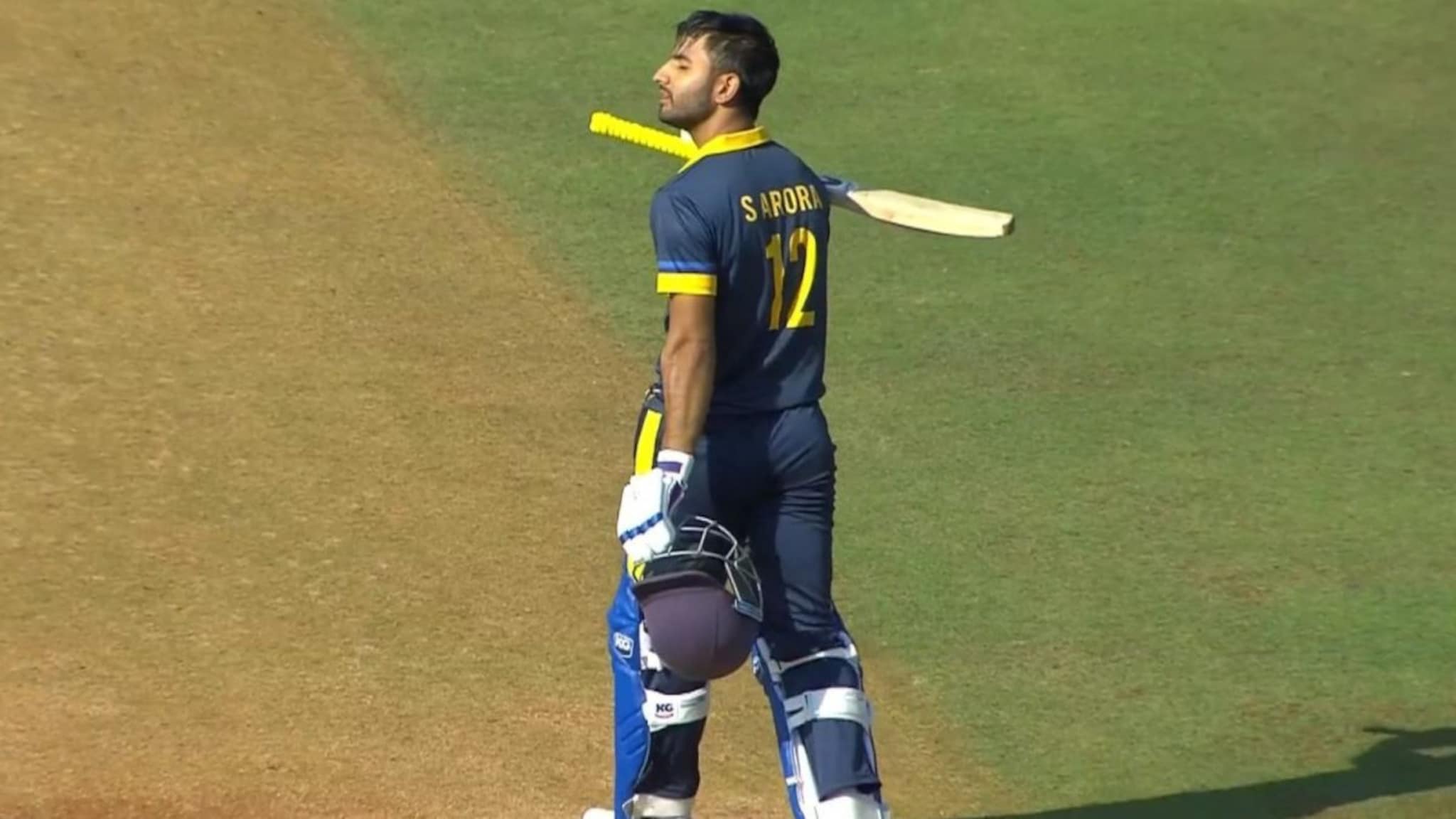 Sayed Mushtaq Ali : 11 सिक्स, 9 फोर... 45 बॉलमध्ये ठोकले 125 रन, टीम इंडियाला मिळाला नवा हिटमॅन!