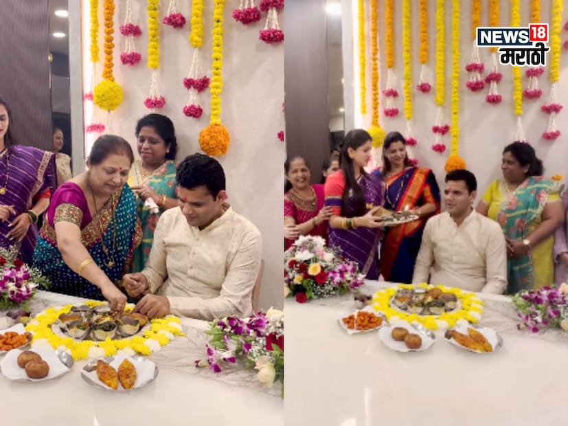 मराठमोळी अभिनेत्री तेजस्विनी लोणारी आणि शिवसेना युवा नेते समाधान सरवणकर यांच्या लग्नसोहळ्याची धामधूम सुरू झाली आहे. लग्नापूर्वीच्या कार्यक्रमांना सुरुवात झाली आहे. समाधान यांच्याकडे कुटुंबाचं केळवण तर तेजस्विनीकडे मेहंदी सोहळा रंगला आहे. 