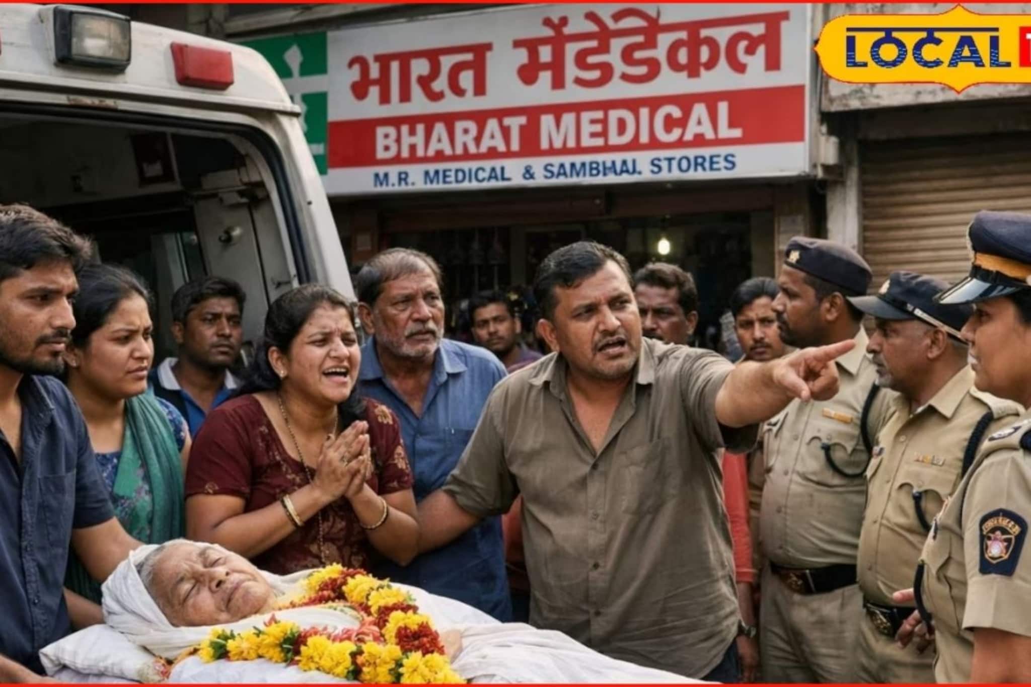 भाडेकरू गाळा सोडेना; तणावात आजी गेली, संतापलेल्या नातवंडांनी केलं असं, पोलिसही..