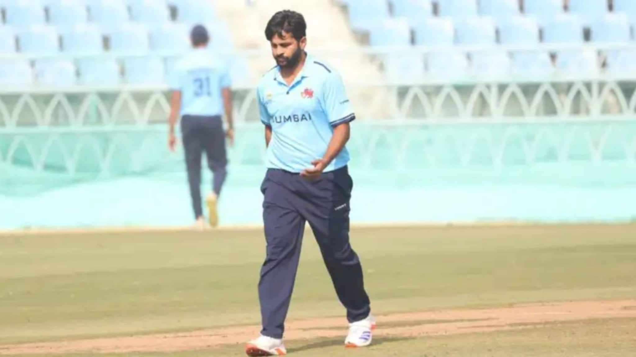 Shardul Thakur : 6,4,4,6,4... 21 वर्षांच्या पोराने एका ओव्हरमध्येच बेक्कार धुतलं, परत बॉलिंगलाच आला नाही शार्दुल ठाकूर!