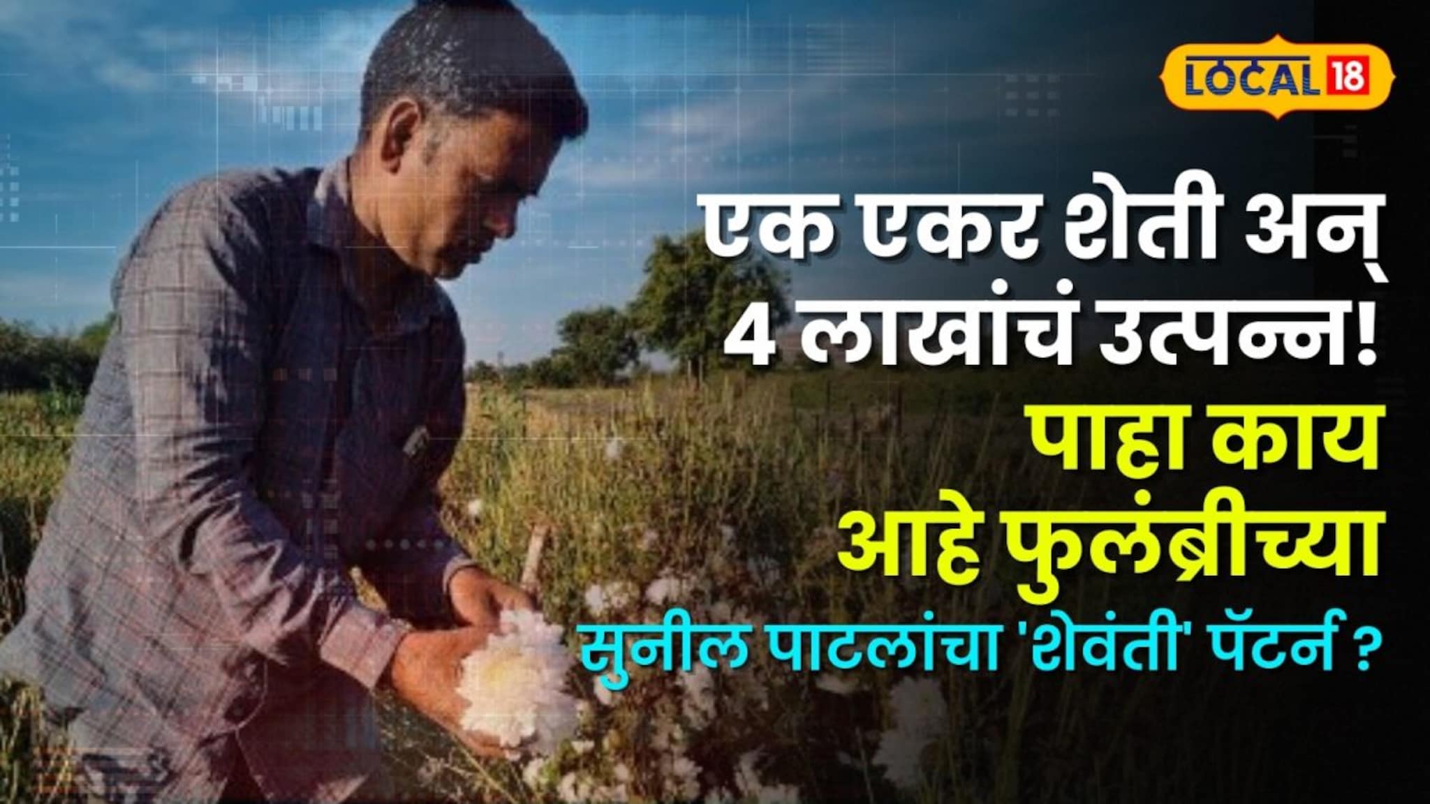 एक एकर शेती अन् ४ लाखांचं उत्पन्न! पाहा काय आहे फुलंब्रीच्या सुनील पाटलांचा 'शेवंती' पॅटर्न ?