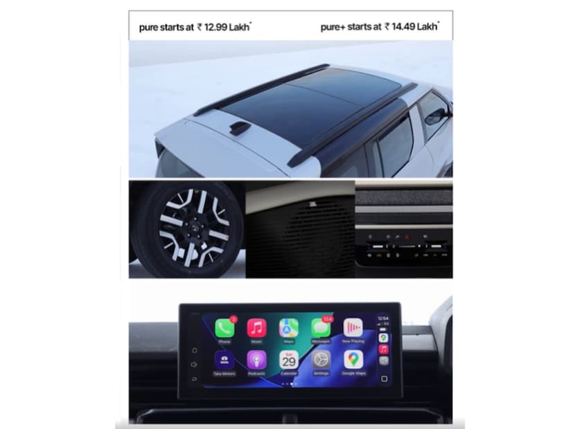 दुसरं व्हेरिएंट हे pure starts असणार आहे, ज्याची किंमत १२.९९ लाख इतकी आहे. यामध्ये सियाराला सनरूफ सुद्धा दिल्याचं दाखवलं आहे. सोबत १२ स्पीकर्स इतर फिचर्स दिले आहे.