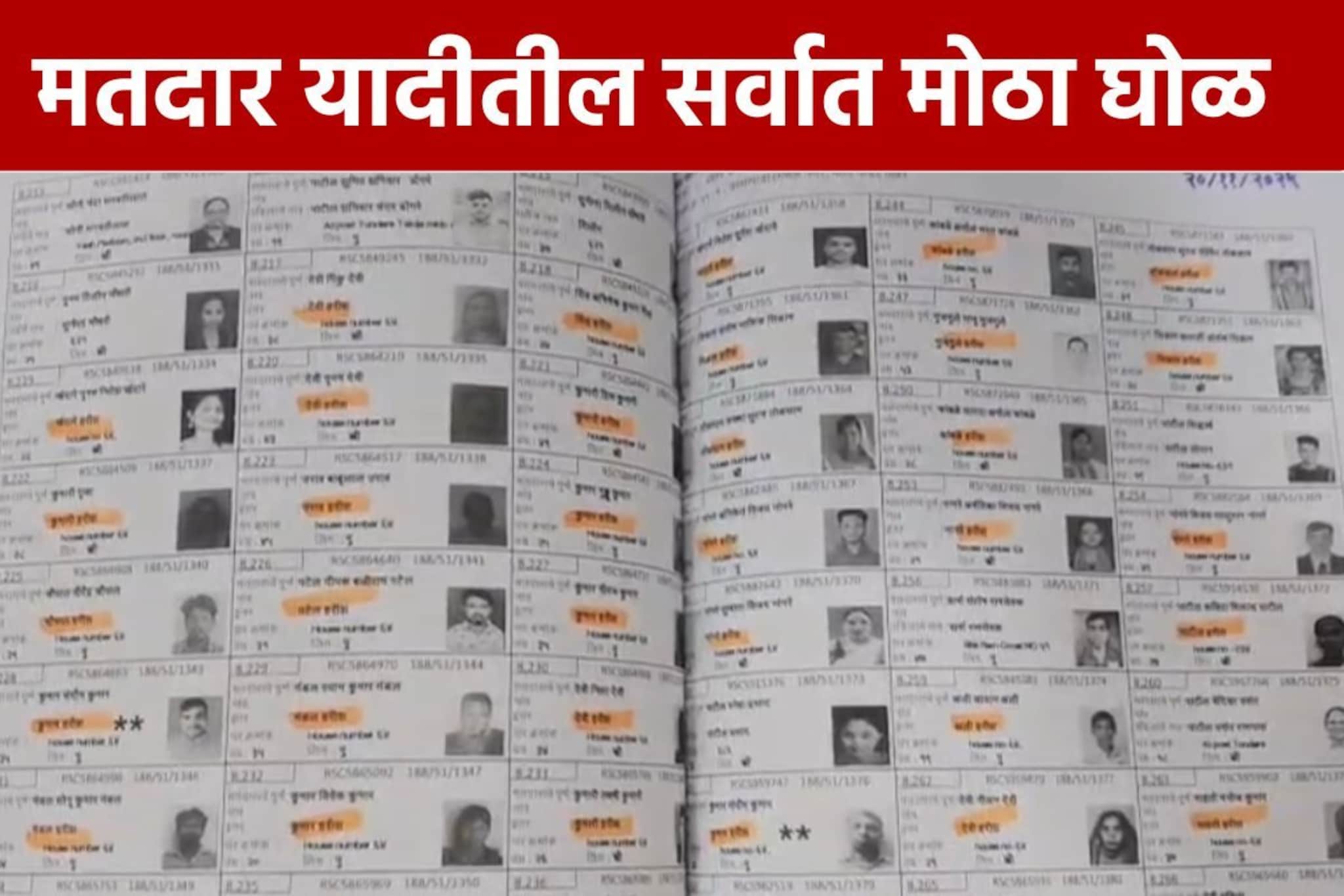 पनवेलमध्ये एकाच व्यक्तीला 268 मुलं, मतदानाआधी सगळ्यात मोठा घोळ समोर