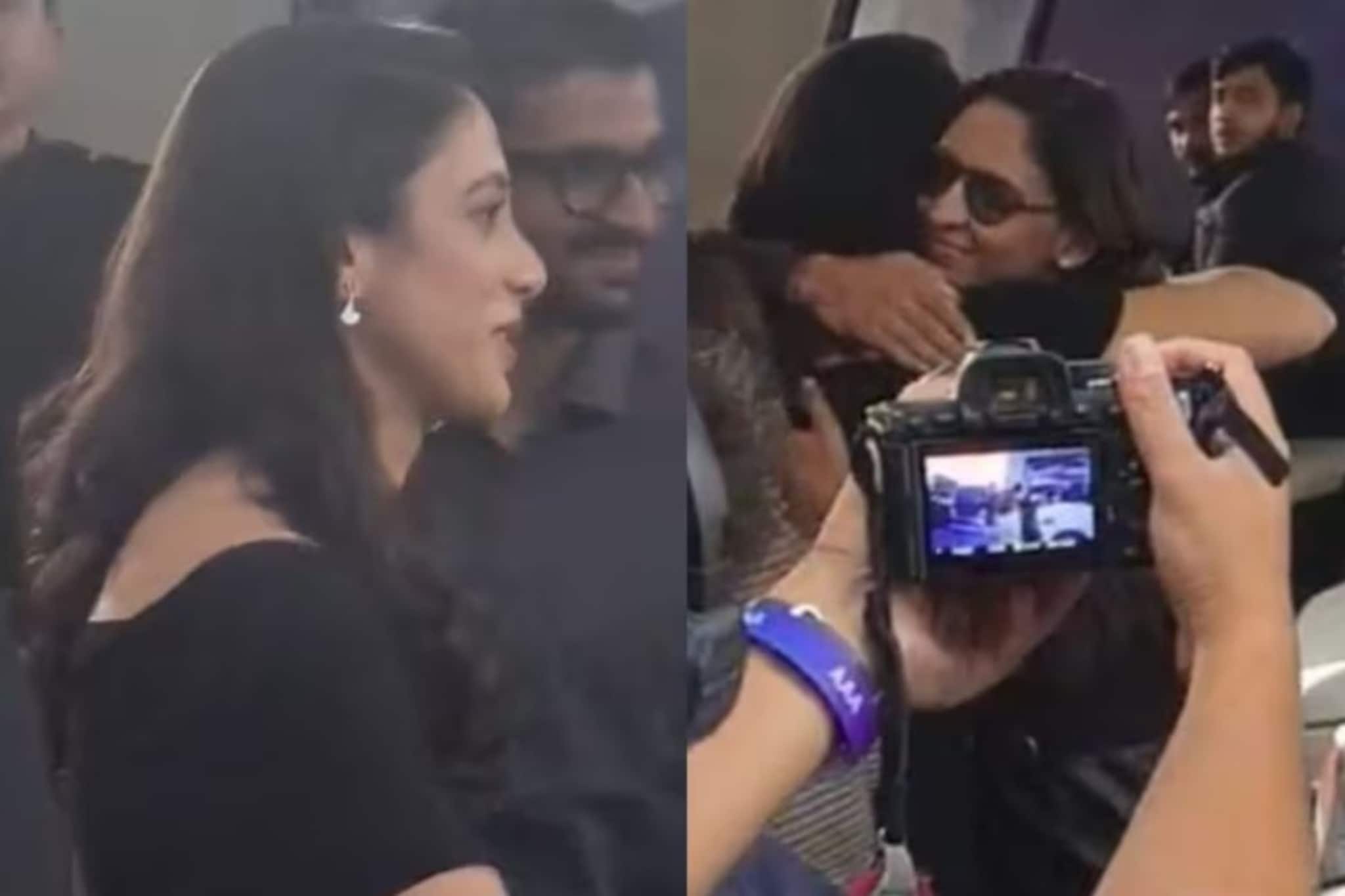 हरमनला पाहून हसली, गळाभेट झाली, स्मृती मानधना पहिल्यांदाच माध्यमांसमोर, पाहा VID