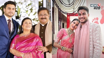 आदेश बांदेकरांनंतर प्रसाद ओकही झाला सासरा, थाटात पार पडला मुलाचा साखरपुडा, PHOTO