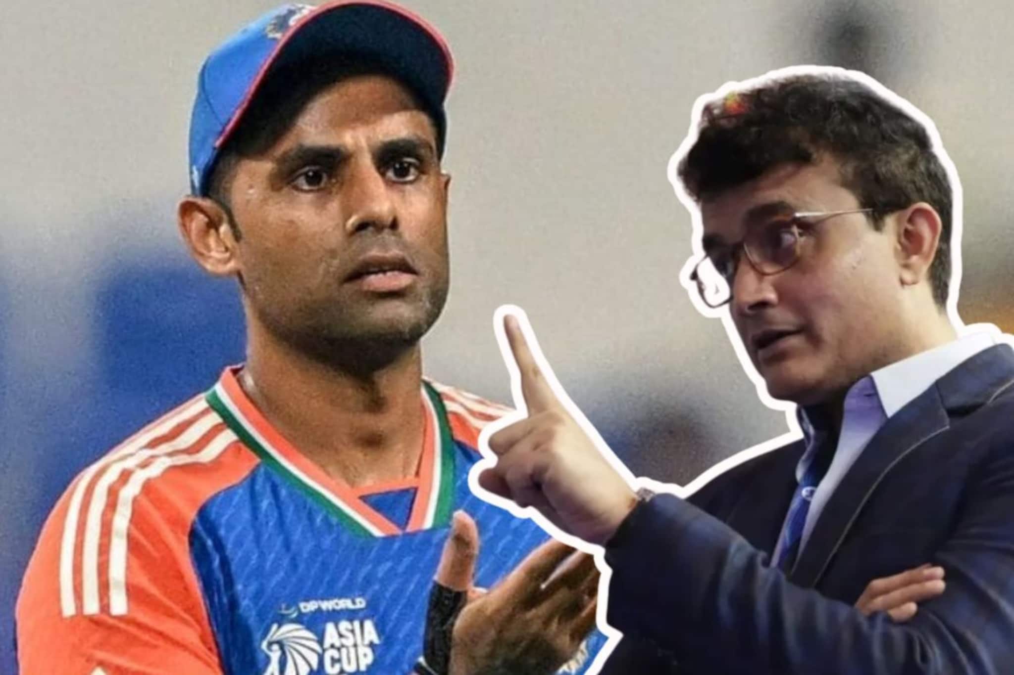 'सूर्याची कॅप्टन्सी काढा', वर्ल्ड कपआधी गांगुलीचा बॉम्ब, नव्या कॅप्टनही सांगितला 'सूर्याची कॅप्टन्सी काढा', वर्ल्ड कपआधी गांगुलीचा बॉम्ब, नव्या कॅप्टनही सांगितला