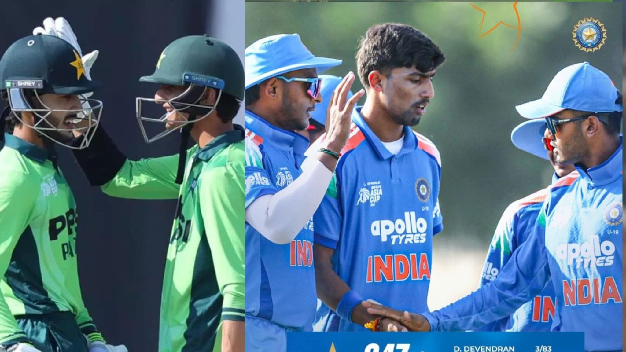 IND vs PAK : 15 बॉल 4 विकेट काढल्या,तरी पाकिस्तानच्या 300 पार धावा, भारतासमोर किती रन्सचे आव्हान?