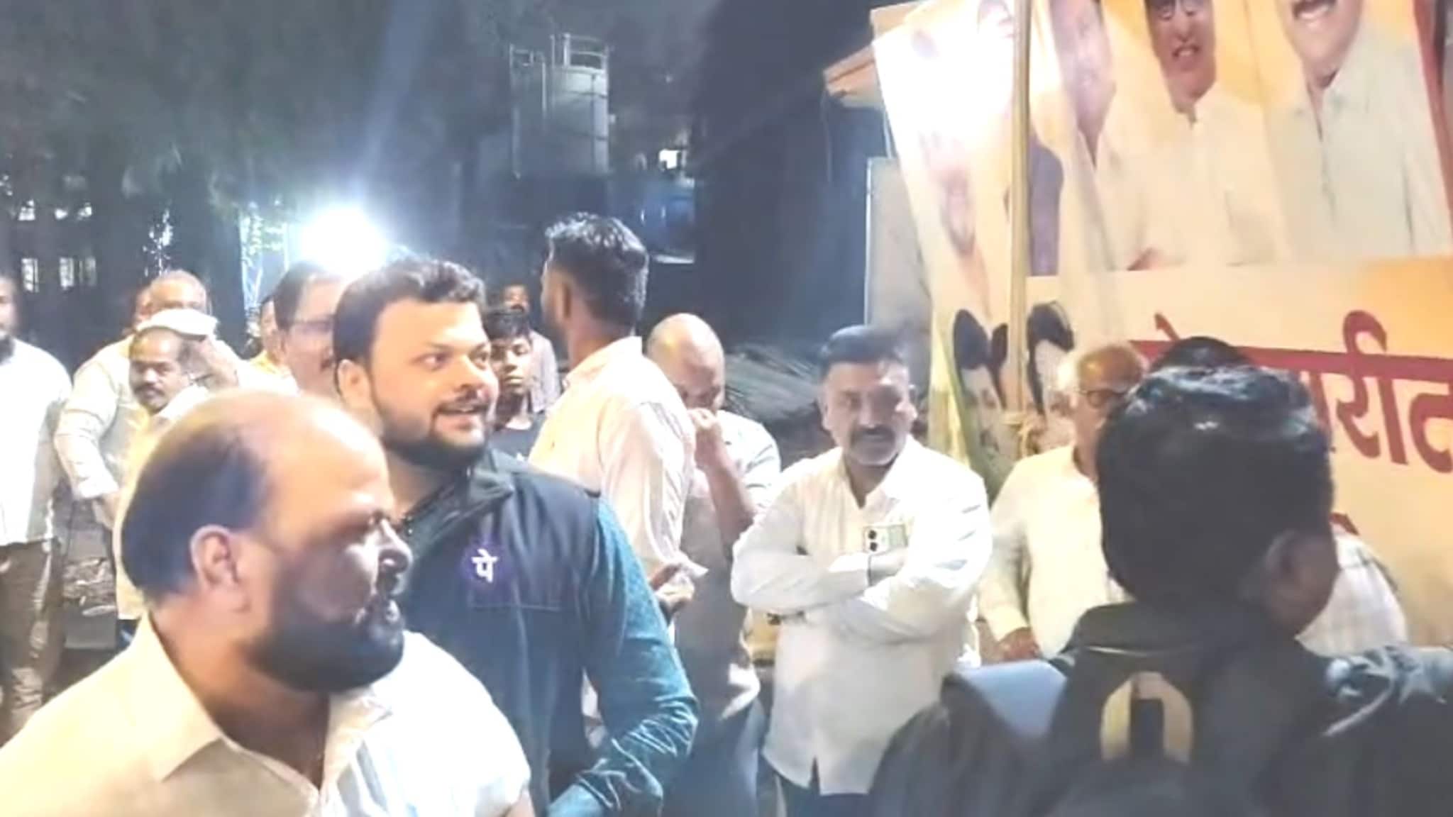 Thane: काँग्रेस पक्षात तिकीट वाटपावरून कार्यकर्त्यांमध्ये हाणामारी, ठाण्यातला VIDEO