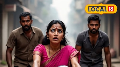 रस्त्यात थांबवून लुटलं (AI image)