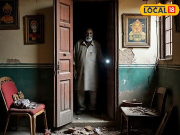 वृद्धाकडून गांजा जप्त (AI Image) 