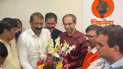 संजोग वाघेरे-उद्धव ठाकरे