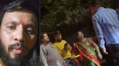 BJP workers beat MNS's Satish Patil in Uran, force apology after mother hit