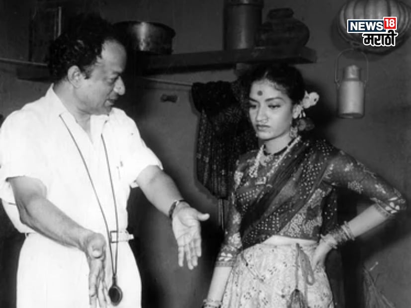 व्हि.शांताराम या सिनेमाचं पहिलं पोस्टर नुकतंच रिलीज झालं आहे. व्हि.शांताराम यांच्या पोझमध्ये एक अभिनेता उभा आहे. हा अभिनेता कोण? तुम्ही ओळखलं? 