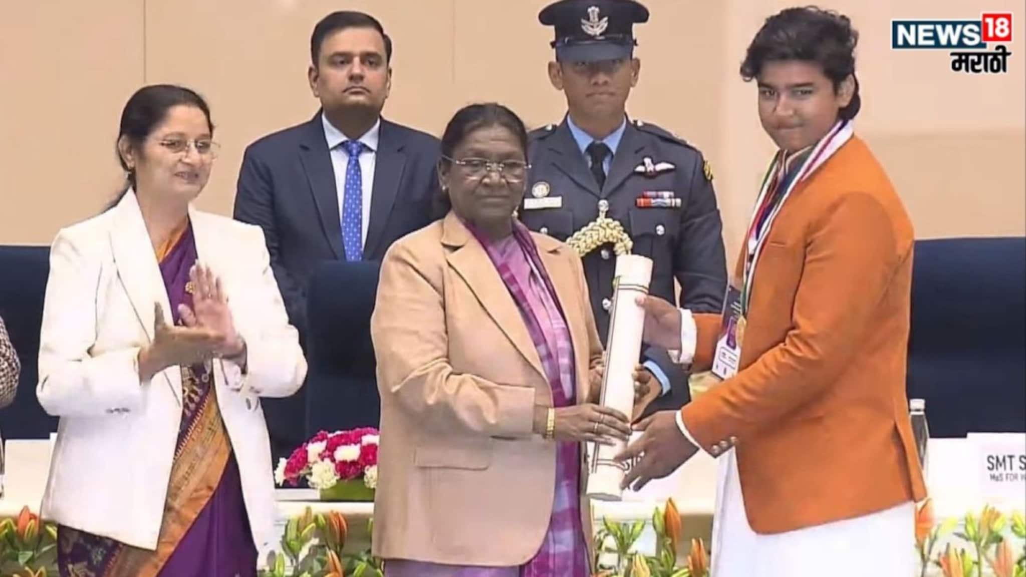 Vaibhav Suryavanshi : 14 वर्षाच्या वैभव सूर्यवंशीला राष्ट्रपतींकडून पुरस्कार, तर महाराष्ट्रातील 17 वर्षाच्या अर्णवला मिळाला सन्मान!