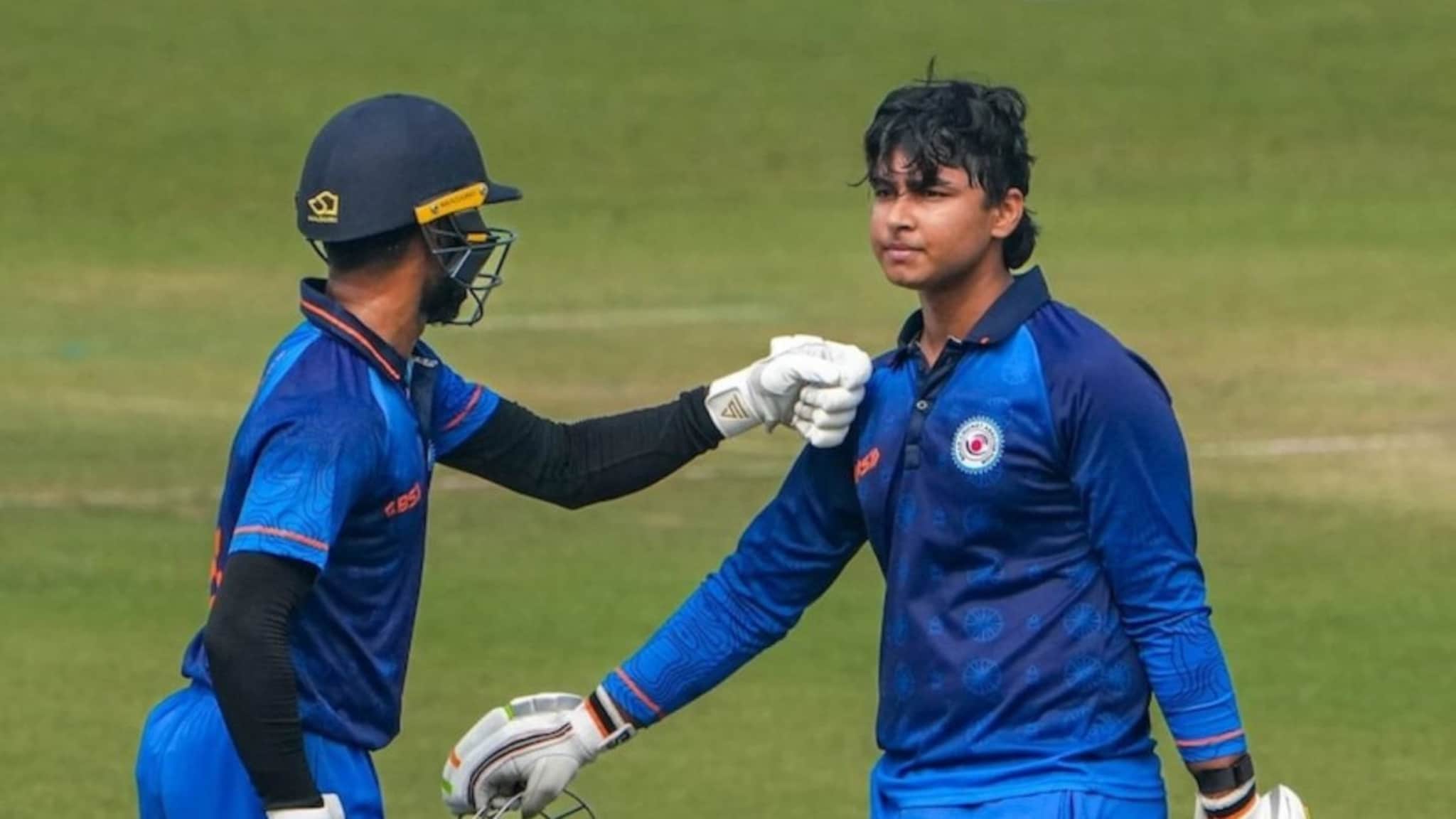 Vaibhav Suryavanshi : 4,4,4,4,4,4,6... वैभव सूर्यवंशीने बॉलरना रडवलं, 310 च्या स्ट्राईक रेटने बेक्कार धुतलं!